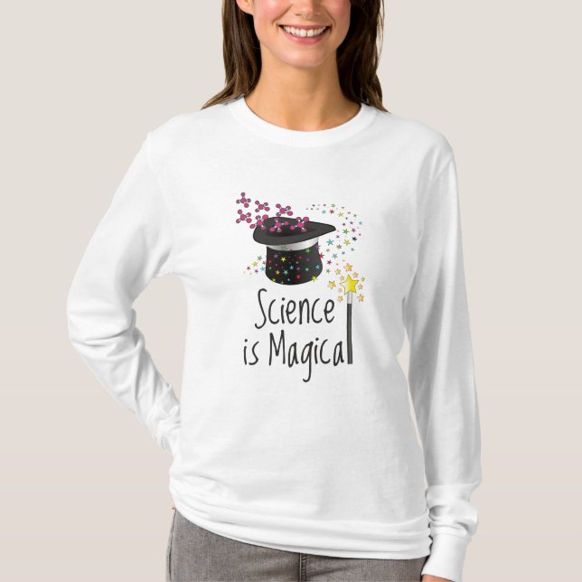 Wissenschaft ist magisch T-Shirt (Vorderseite)