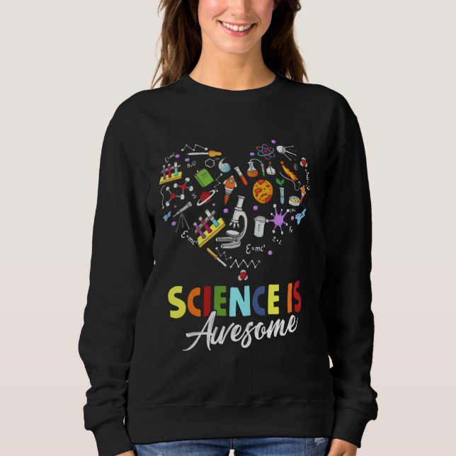 Wissenschaft ist Phantastische Dampfchemie Sweatshirt (Vorderseite)