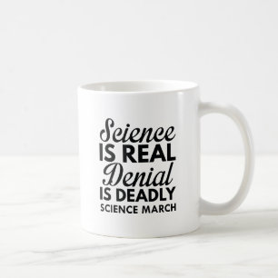 Wissenschaft ist real kaffeetasse
