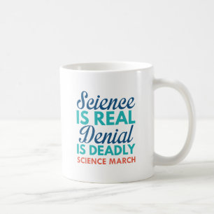 Wissenschaft ist real kaffeetasse