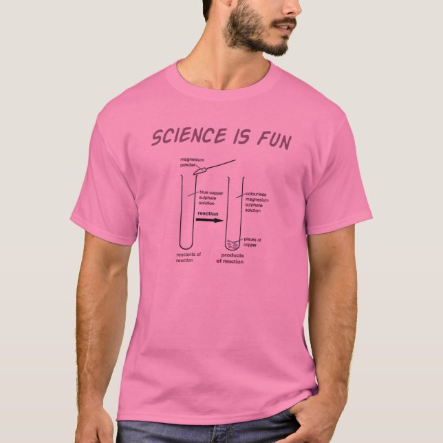 Wissenschaft ist Spaß T-Shirt (Vorderseite)