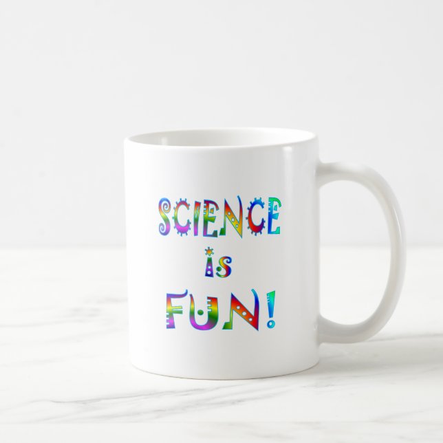 Wissenschaft ist Spaß Tasse (Rechts)