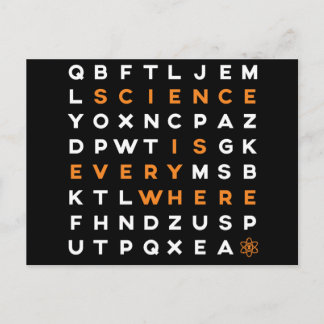 Wissenschaft ist überall Postkarte