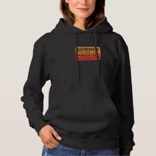 Wissenschaft ist wie Magie, aber echte Halbtonausg Hoodie
