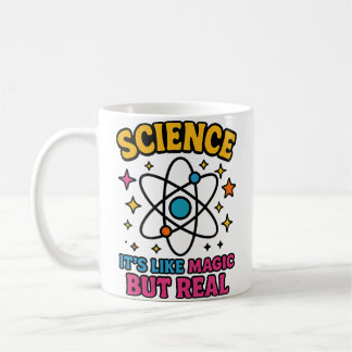 Wissenschaft ist wie Magie, aber echte Illustratio Kaffeetasse