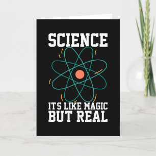 Wissenschaft ist wie Magie, aber real Karte