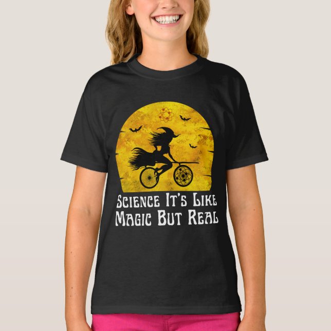 Wissenschaft ist wie Magie, aber real T-Shirt (Vorderseite)