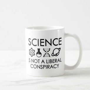 Wissenschaft Kaffeetasse