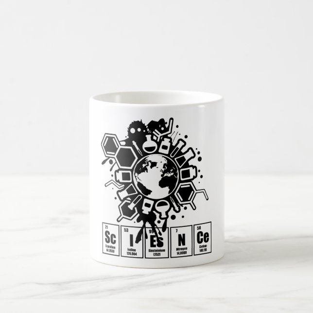 Wissenschaft Kaffeetasse (Mittel)