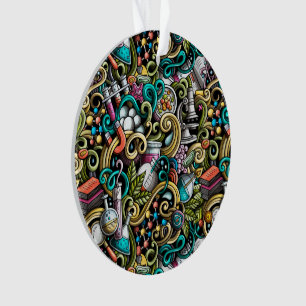 Wissenschaft - Lehrer - Ornament