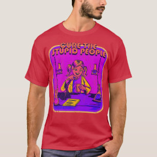 Wissenschaft lustig sarkastisch vintage retro Prem T-Shirt