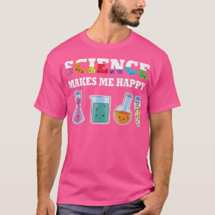 Wissenschaft macht mich glücklich, Wissenschafts-Z T-Shirt