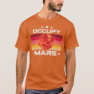 Wissenschaft, Mars Stem Occupy Stem Students Appar T-Shirt