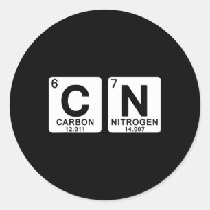 Wissenschaft Periodensystem 67 Meme Lehrer Lustig Runder Aufkleber