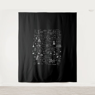 Wissenschaft Physik Mathematik Chemie Biologie Ast Wandteppich