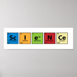 Wissenschaft Poster