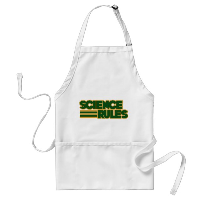 Wissenschaft regelt schürze (Vorne)