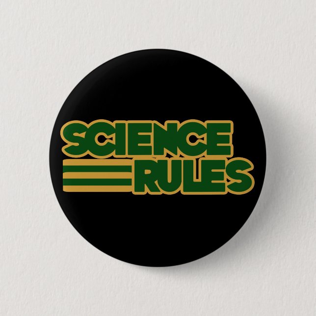 Wissenschaft regiert button (Vorderseite)