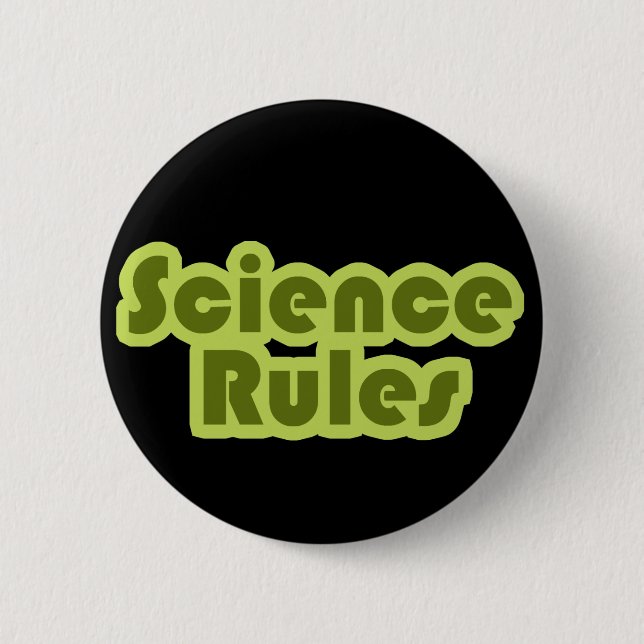 Wissenschaft regiert button (Vorderseite)
