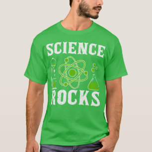 Wissenschaft rockt Biologie Chemie Physik vintage T-Shirt
