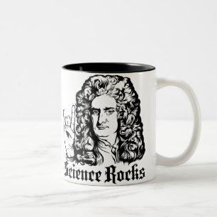 Wissenschaft Sir-Isaac Newton schaukelt Tassen