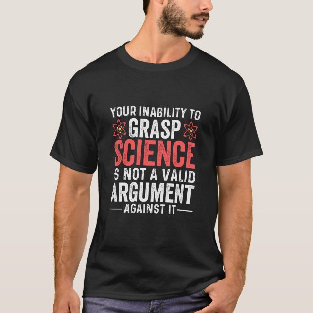 Wissenschaft statt Stille, Shirt der Wissenschaft, (Vorderseite)