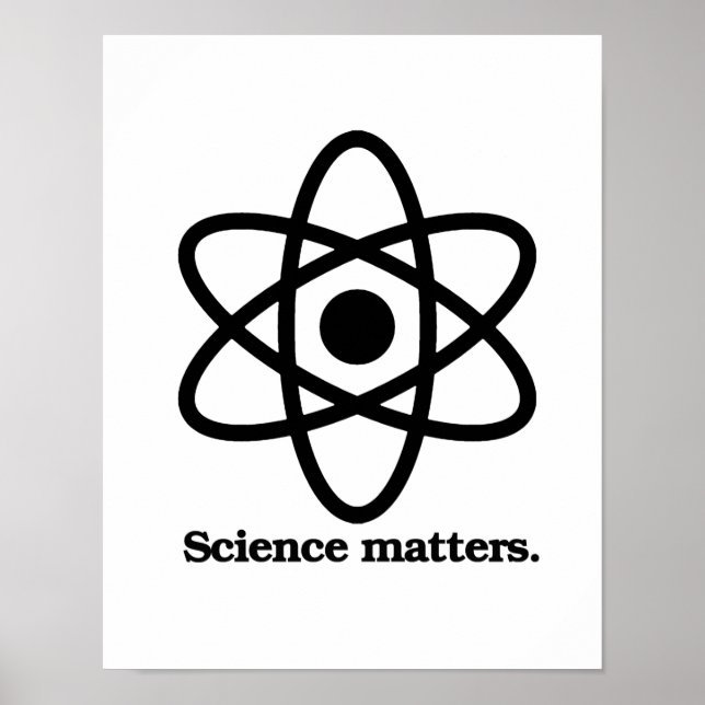 Wissenschaft - Symbol - Pro-Science - Poster (Vorne)