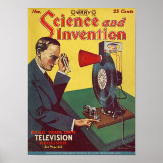 Wissenschaft und Erfindungen Poster