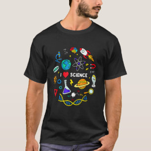 Wissenschaft und Liebe T-Shirt