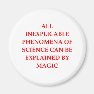 WISSENSCHAFT und Magie Magnet