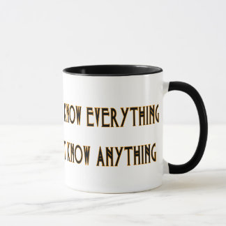 Wissenschaft und Religion Tasse