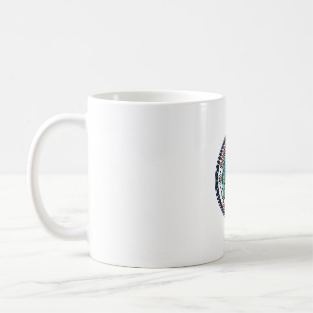 Wissenschaft Verrückte Katze Katzenmutter Geschenk Kaffeetasse (Links)