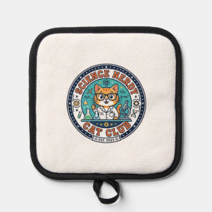 Wissenschaft Verrückte Katze Katzenmutter Geschenk Topflappen