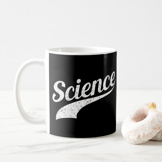 Wissenschaft - Wahrer Glaube Kaffeetasse (Mit Donut)