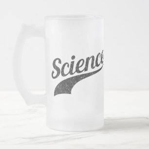 Wissenschaft - Wahrer Glaube Mattglas Bierglas