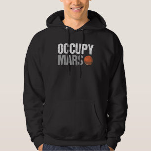 Wissenschaft Weltraum Besetze Mars Humor Wortspiel Hoodie