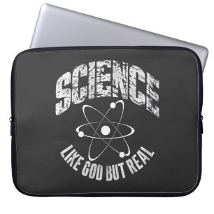 Wissenschaft wie Gott, aber wirklich lustig Inspir Laptopschutzhülle