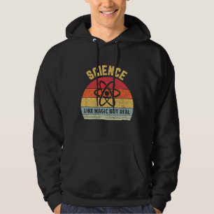 Wissenschaft wie Magie, aber echt lustig Retro-Wis Hoodie