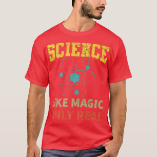 Wissenschaft wie Magie nur real - Funny Atom Premi T-Shirt