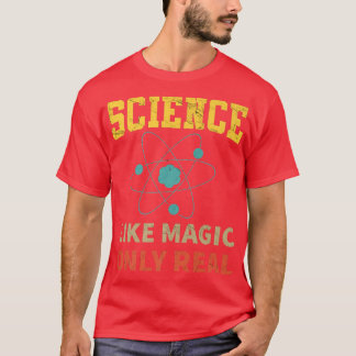 Wissenschaft wie Magie nur real - Funny Atom Premi T-Shirt
