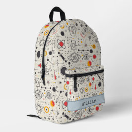 Wissenschaft Zeichne mir Individuelle Name Kinder Bedruckter Rucksack