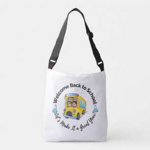 Wissenschaft zurück zur Schultasche Tragetaschen Mit Langen Trägern