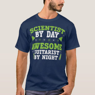 Wissenschaftler am Tag Phantastischer Gitarrist de T-Shirt