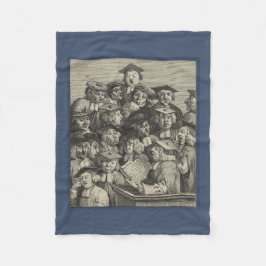 Wissenschaftler an einer Vorlesung (von William Ho Fleecedecke