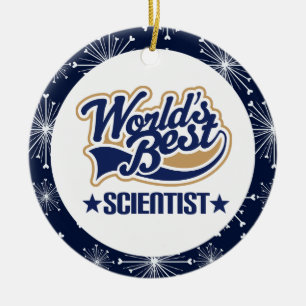 Wissenschaftler-Geschenk-Verzierung Keramikornament