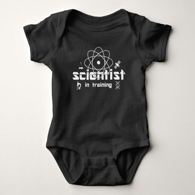 Wissenschaftler im Trainings-Shirt Baby Strampler (Vorderseite)