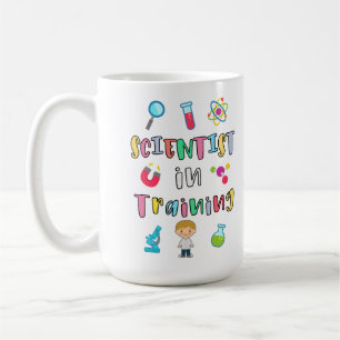 Wissenschaftler in Ausbildung für junge Wissenscha Kaffeetasse
