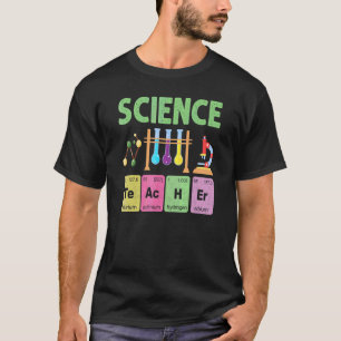 Wissenschaftler Lehrer Biologie Chemie Team Wissen T-Shirt
