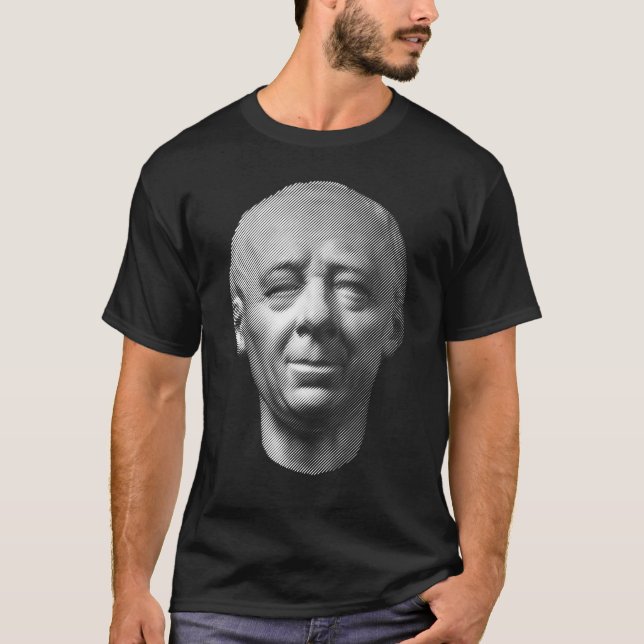 Wissenschaftler Leonhard Euler, Porträt T-Shirt (Vorderseite)