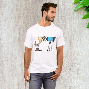 Wissenschaftler mit Telescope Astronomie Science S T-Shirt